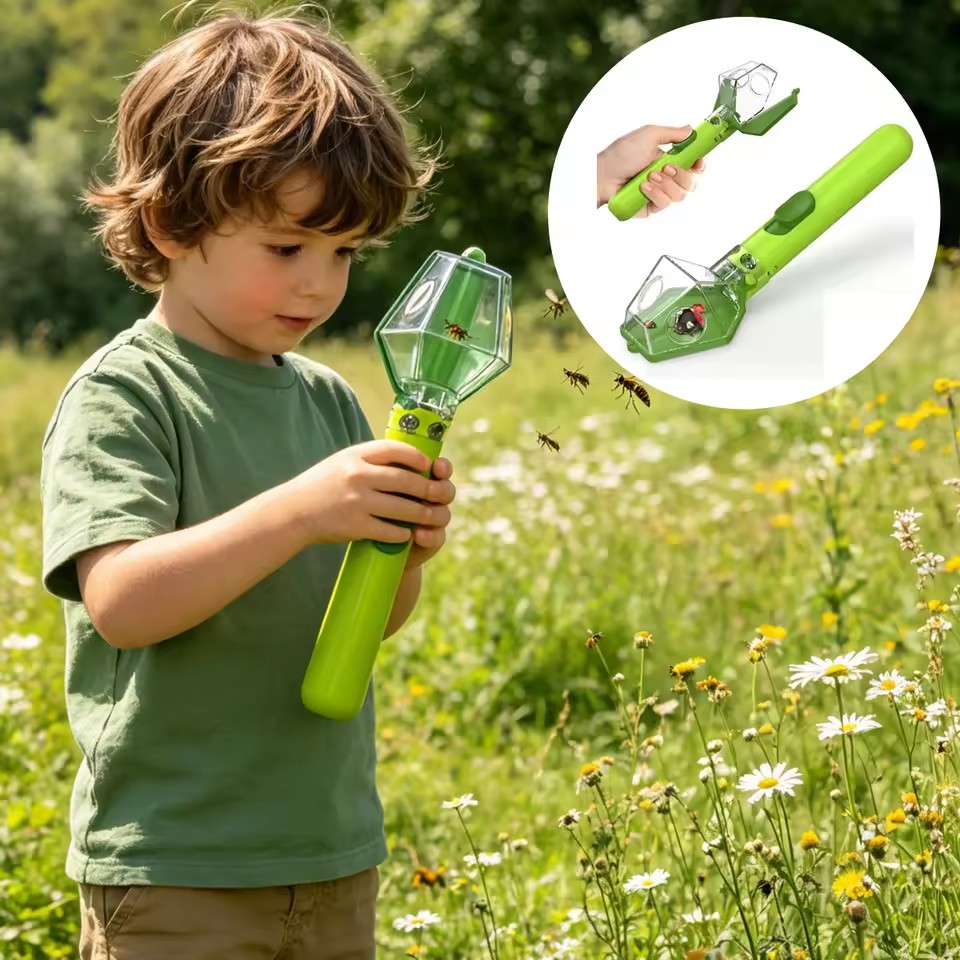 Outdoor Adventure Education - Handheld Insect Catcher With 6X Magnifying