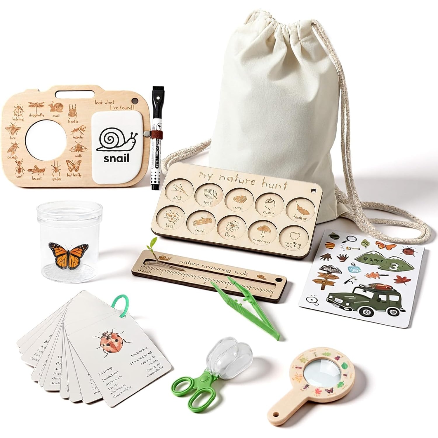 Outdoor Adventure Girls - Bug Catcher Kit for Kids with