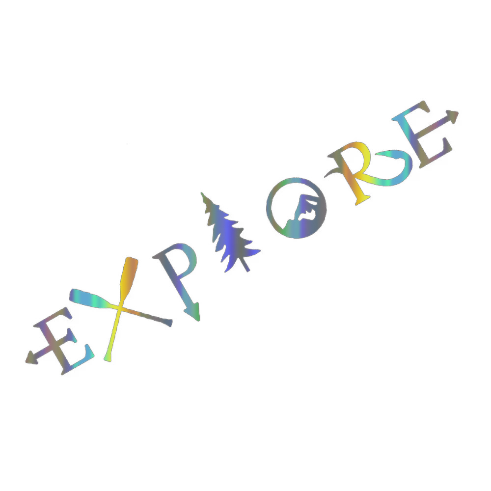 Explore Outdoor Adventure Silh - Outdoor Adventure Words ulasan dan harga