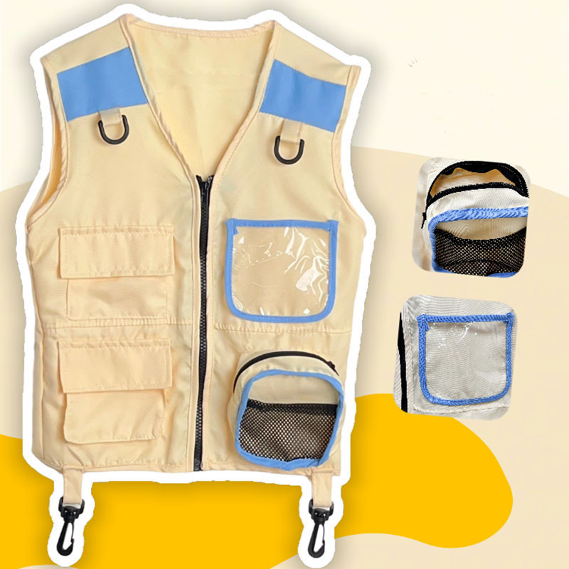 Children Explorer Vest Pretend - Outdoor Adventure Girls ulasan dan harga