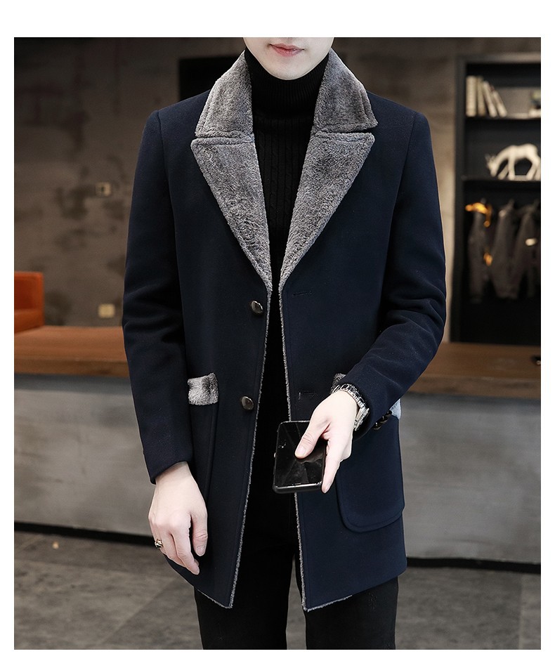 Wool Blend Coat Beige Mans Saf - Outdoor Adventure Recreation ulasan dan harga
