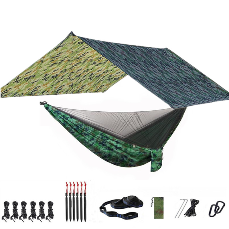 Hammock Camping with Rain Fly  - Hammock Rain Tarp ulasan dan harga