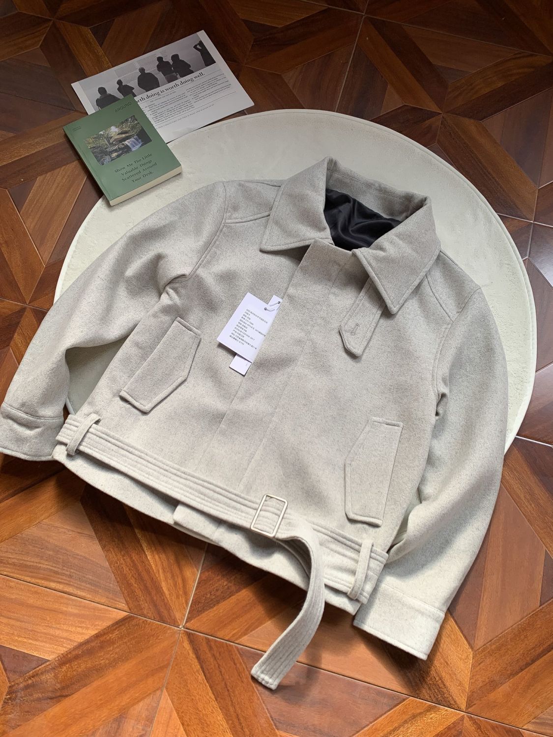 Wool Blend Jacket Man For Work - Outdoor Adventure Recreation ulasan dan harga
