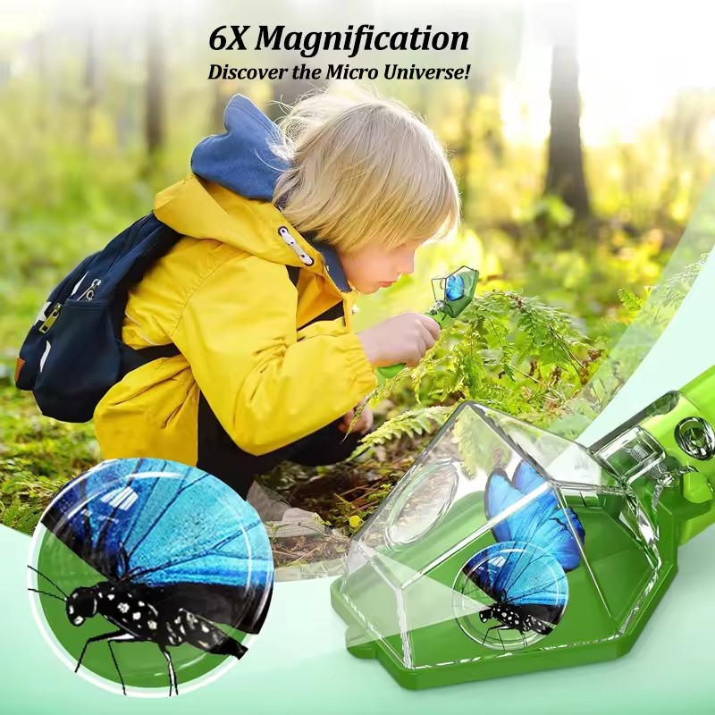 Handheld Insect Catcher With 6 - Outdoor Adventure Education ulasan dan harga