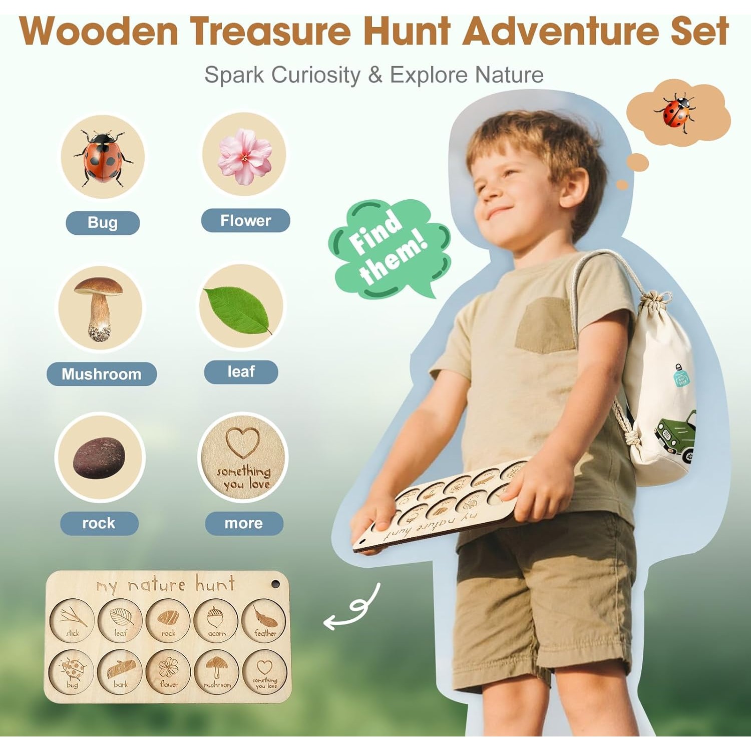 Bug Catcher Kit for Kids with  - Outdoor Adventure Girls ulasan dan harga