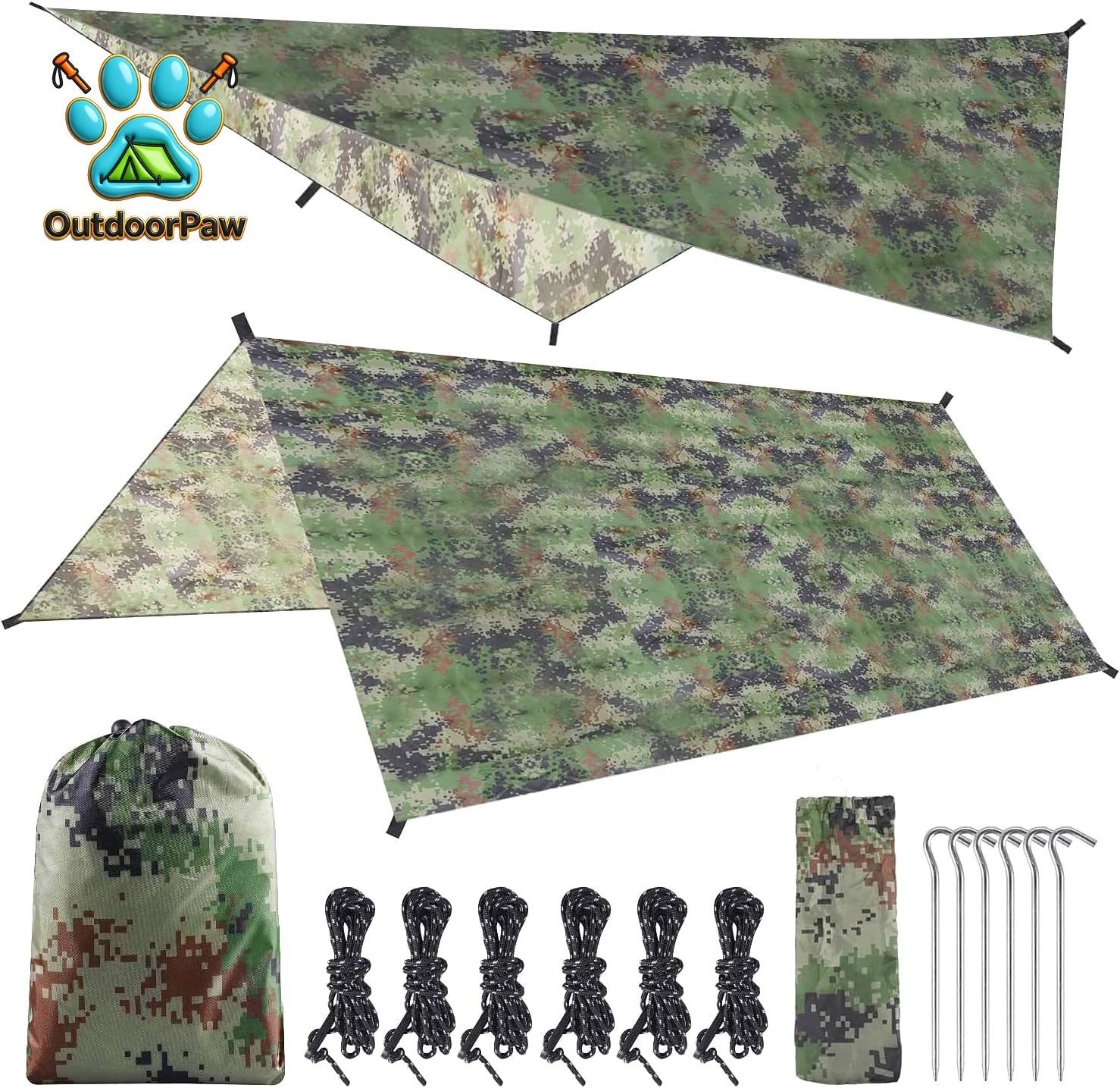 Hammock Rain Fly Tent Tarp 3*3 - Hammock Rain Tarp ulasan dan harga