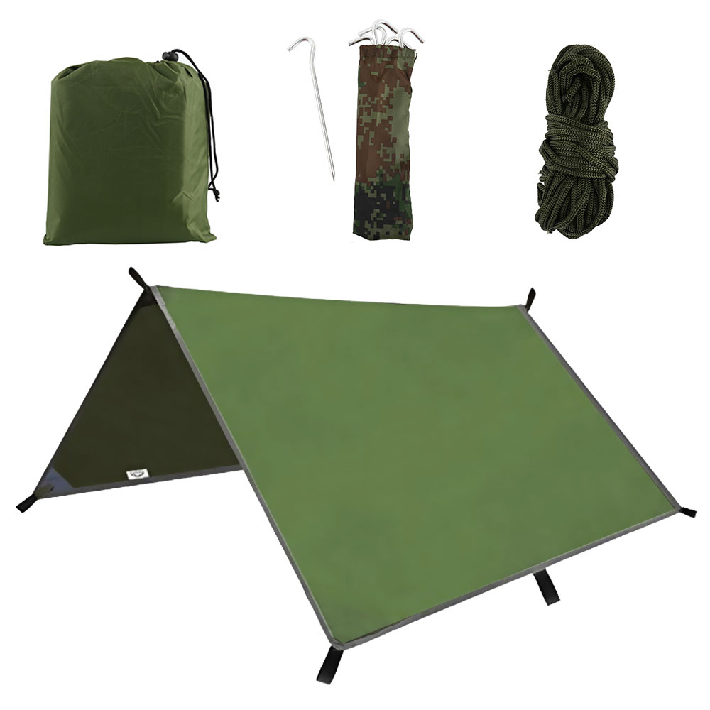 3x3m Awning Waterproof Sun She - Hammock Rain Tarp ulasan dan harga