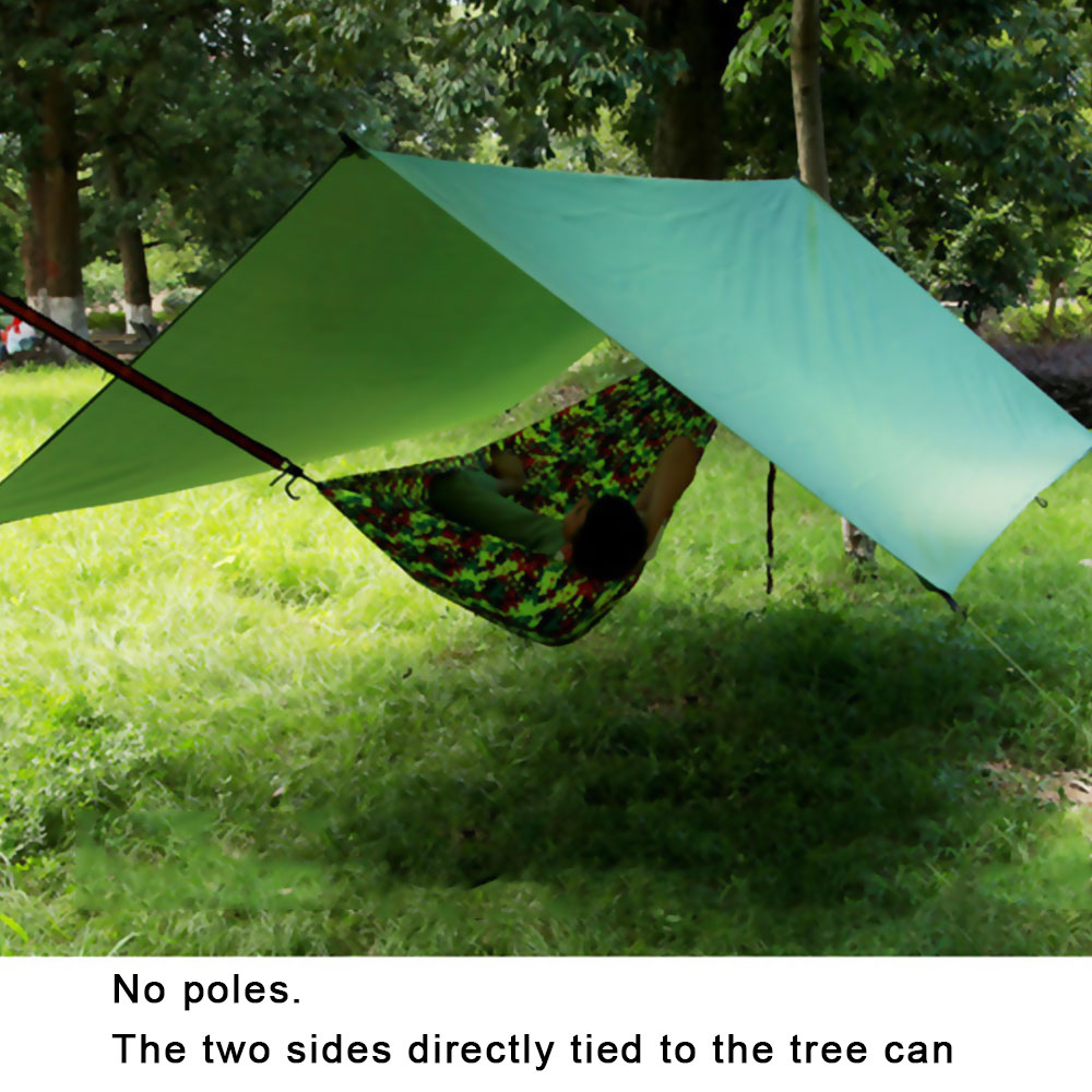 3x3m Awning Waterproof Sun She - Hammock Rain Tarp ulasan dan harga